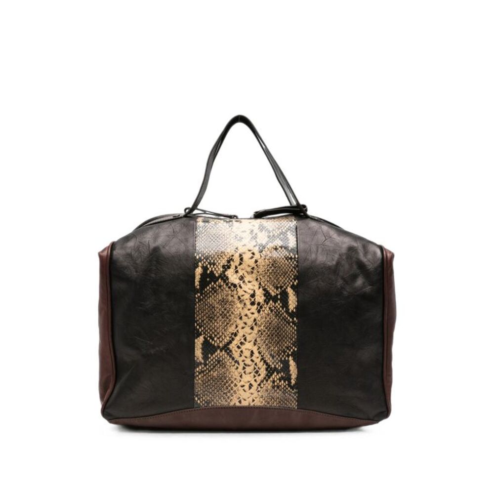 Dries Van Noten Black Tote Bags Men